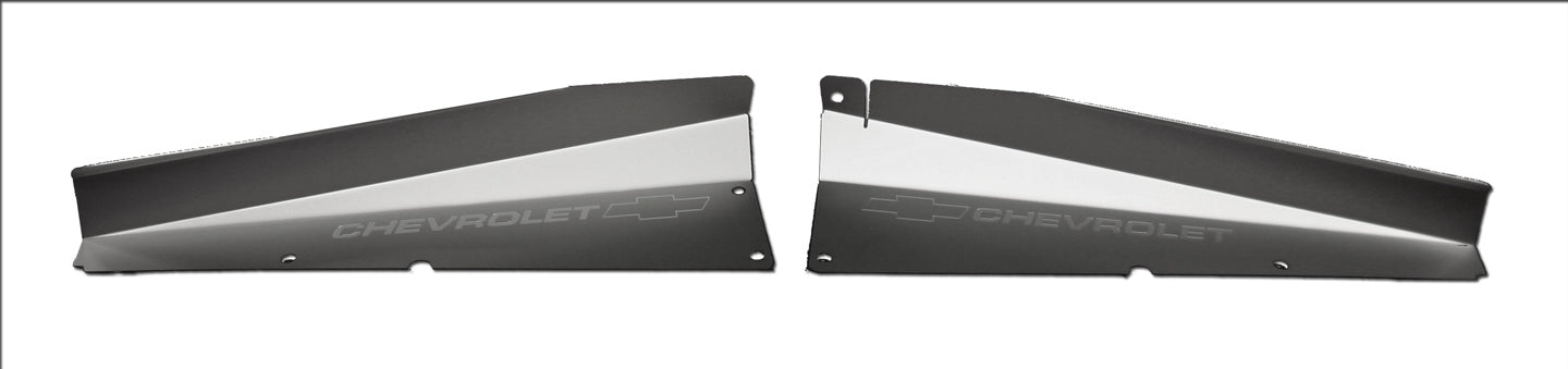 1961 Impala Anodized Show Panel with "Bowtie/Chevrolet" Engraved