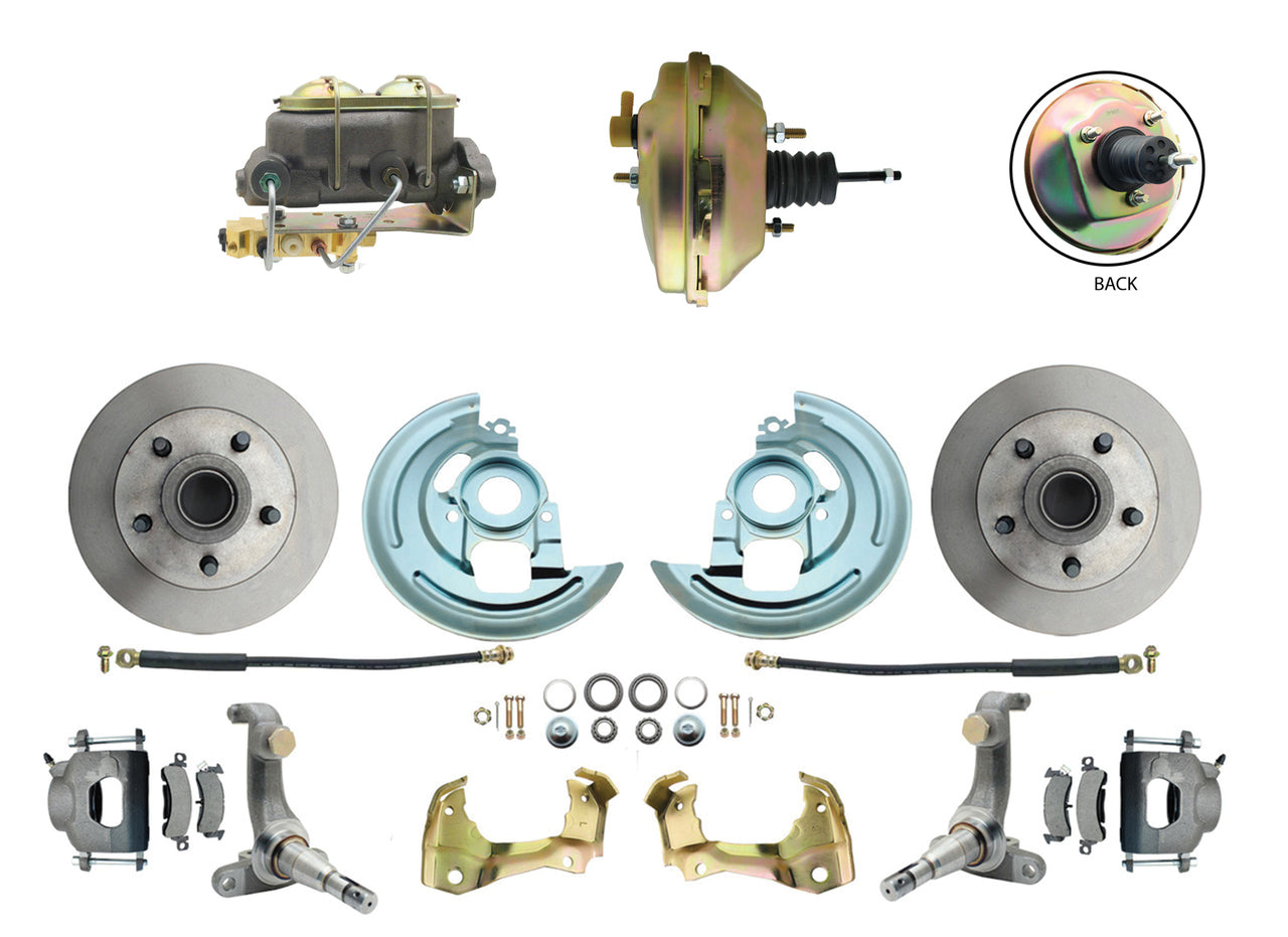 1962-1967 Chevy Nova Power Disc Brake Kit