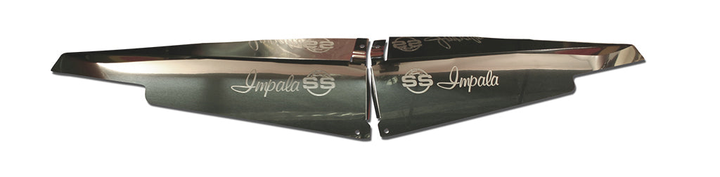 1963 Impala Anodized Show Panel with "SS Logo" Engraved