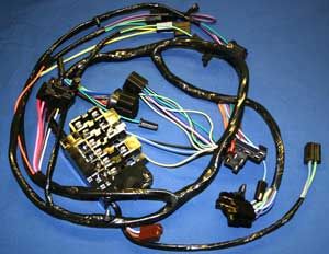 1964-1965 Chevy C10 Dash Harness with factory gauges
