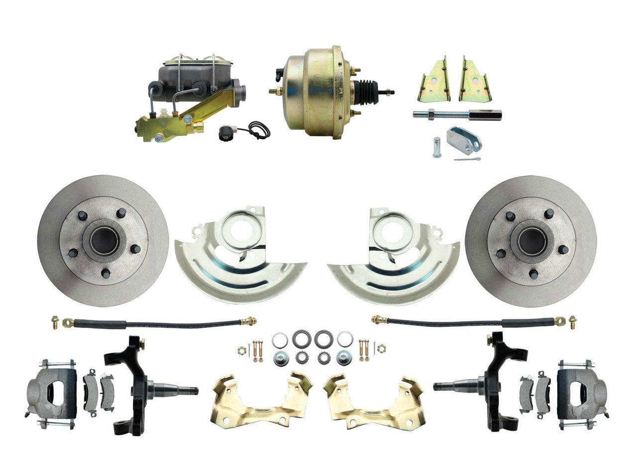 1964-1972 Chevy El Camino - 2" Drop Power Disc Brake Kit