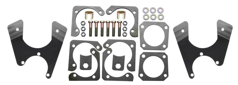 1964-1972 Oldsmobile Cutlass, 442, F-85 -  4 Wheel Disc Brake Wheel Kit Dilled Slotted