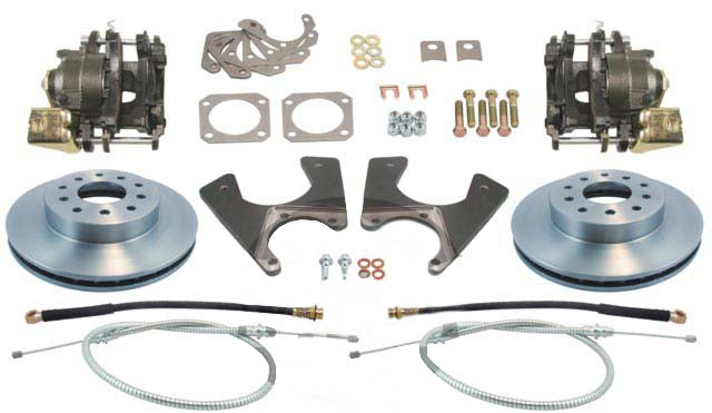1964-1972 Pontiac Lemans, GTO, Tempest Complete Rear Disc Kit