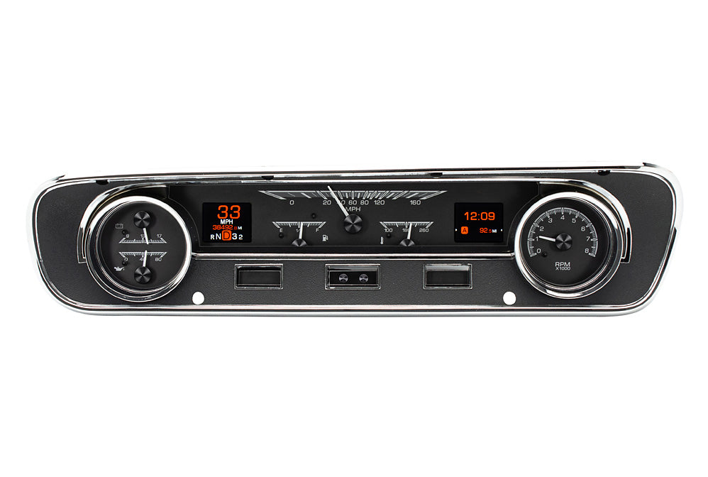 1964- 65 Ford Falcon, Ranchero and Mustang HDX Gauge Instruments