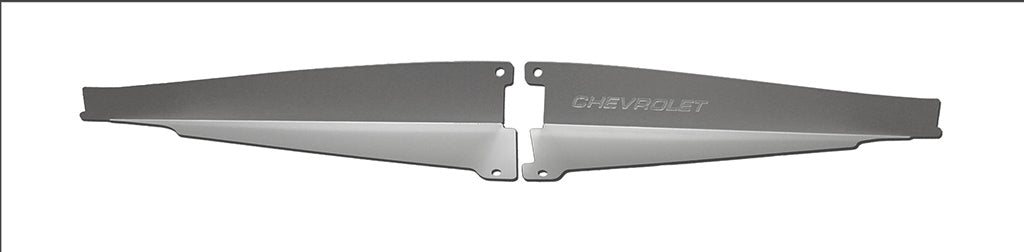 1964 Chevelle Anodized Show Panel - with "Chevrolet" Engraved