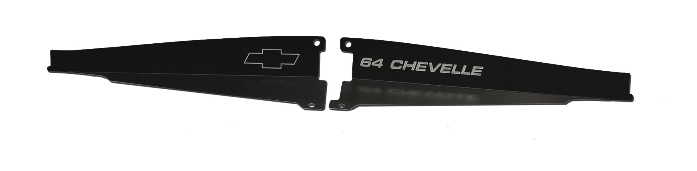 1964 Chevelle Anodized Show Panel - with "Chevelle" Engraved
