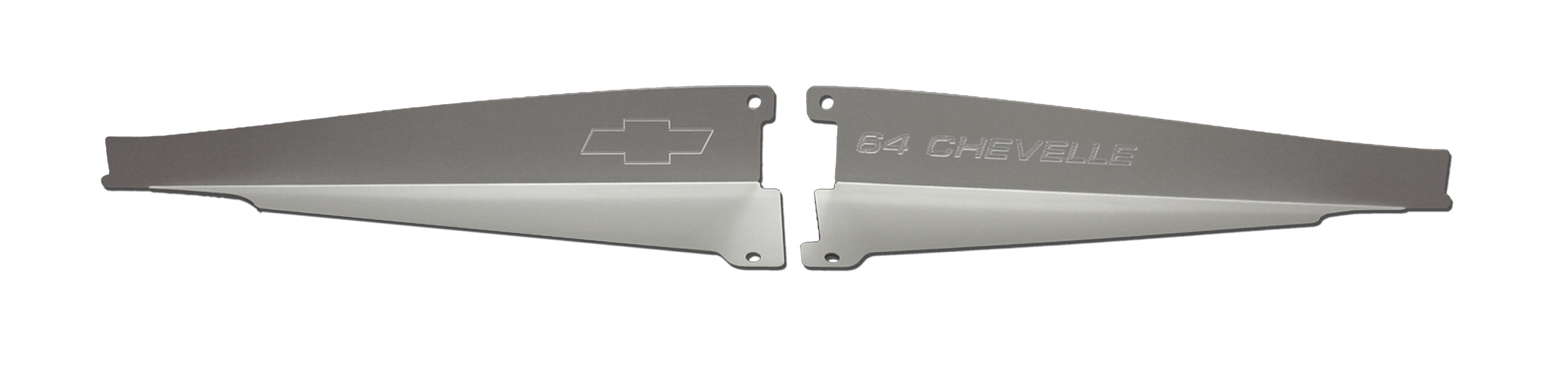1964 Chevelle Anodized Show Panel - with "Chevelle" Engraved