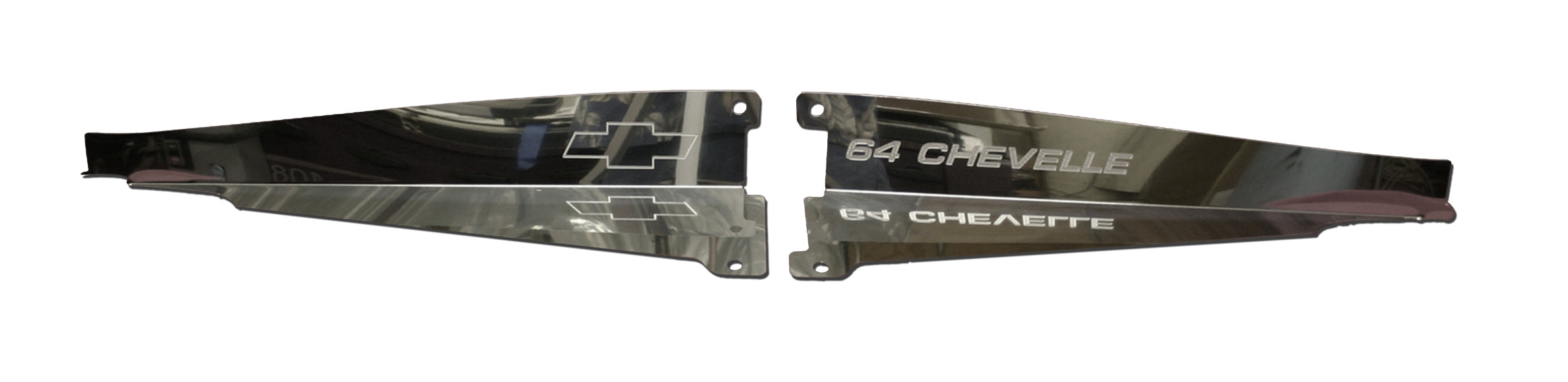 1964 Chevelle Anodized Show Panel - with "Chevelle" Engraved