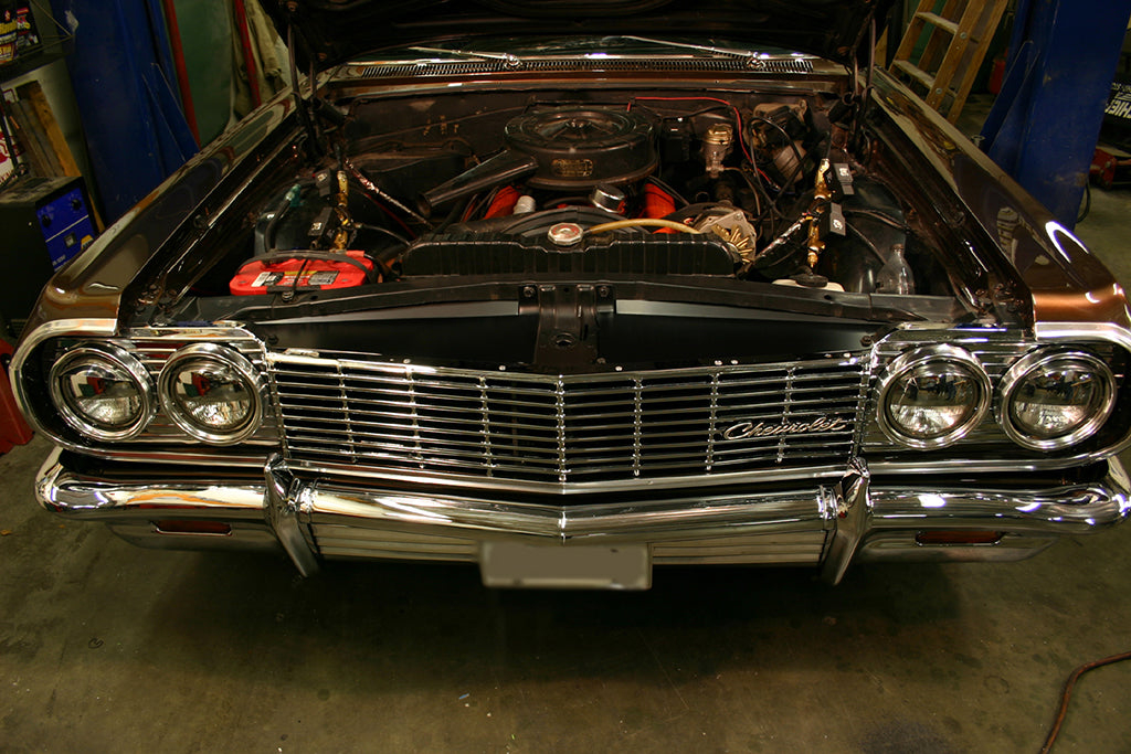 1964 Impala Anodized Show Panel with "Bowtie" Engraved