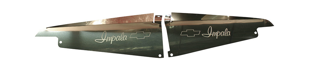 1964 Impala Anodized Show Panel with "Bowtie" Engraved