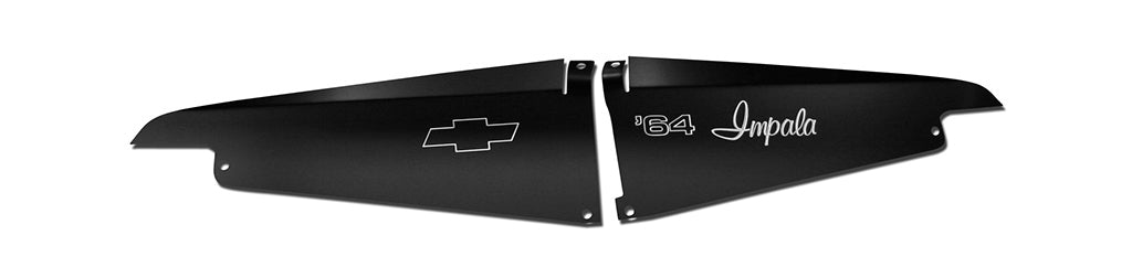 1964 Impala Anodized Show Panel with "64 Impala" Engraved