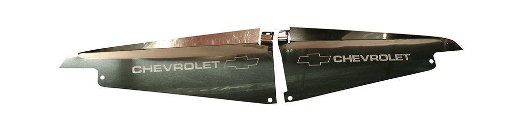 1964 Impala Anodized Show Panel with "Bowtie/Chevrolet" Engraved