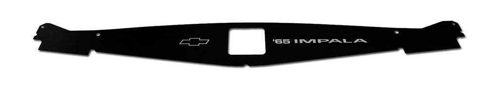 1965-1966 Impala Anodized Show Panel with "Year and Impala" Engraved
