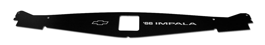1965-1966 Impala Anodized Show Panel with "Year and Impala" Engraved