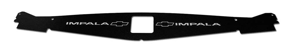 1965-1966 Impala Anodized Show Panel with "Bowtie" Engraved