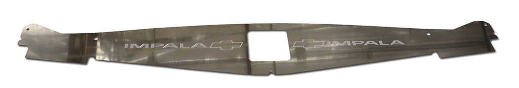 1965-1966 Impala Anodized Show Panel with "Bowtie" Engraved
