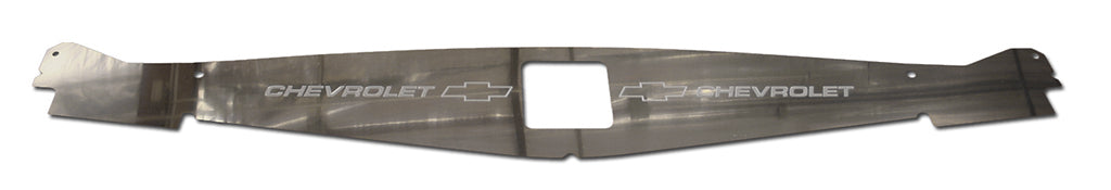 1965-1966 Impala Anodized Show Panel with "Bowtie/Chevrolet" Engraved