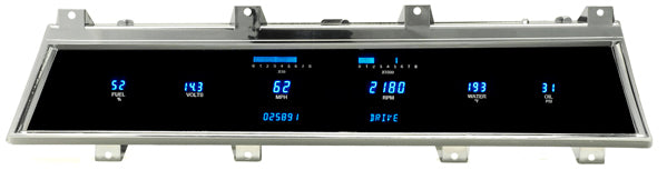 1966 - 1967 Chevy Chevelle / El Camino Digital Instrument System - Dakota Digital VFD3-66C-CV