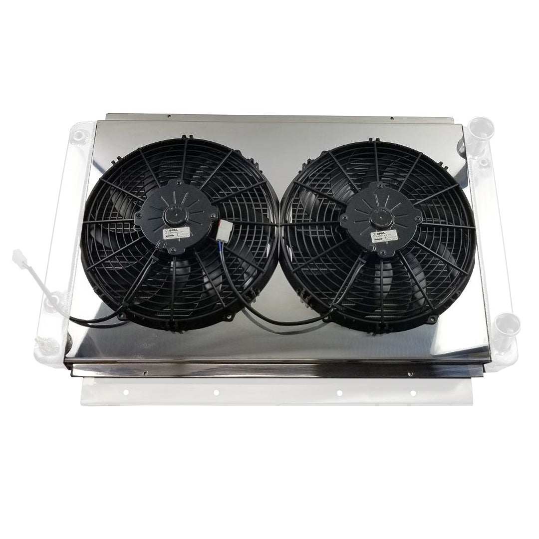 Aluminum Fan Shroud for 1966-1967 LINCOLN CONTINENTAL Aluminum Radaitor