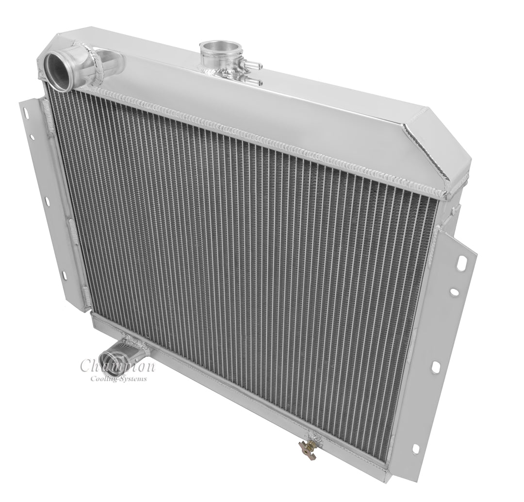 1966-1969 International Scout 3-Row Radiator - v8