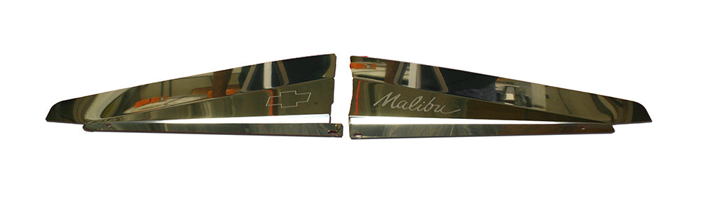 1966 Chevelle Show Panel with "Malibu" engraved