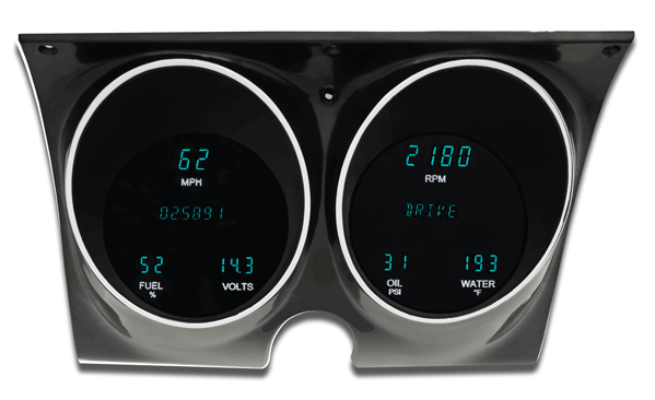 1967-1968 Camaro/ Firebird Digital Instrument System - Dakota Digital VFD3-67C-CAM