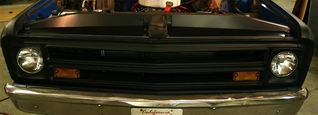 1967-1968 Chevy and GMC trucks Show Panel with "Bowtie" Engraved