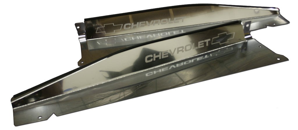 1967-1968 Chevy and GMC trucks Show Panel with "Bowtie/Chevrolet" Engraved