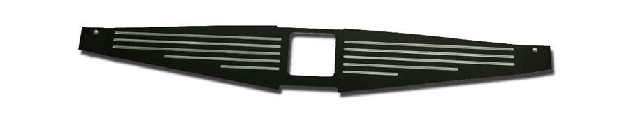 1967-1969 Camaro 1 Piece Show Panel with "Ball-mill" engraved