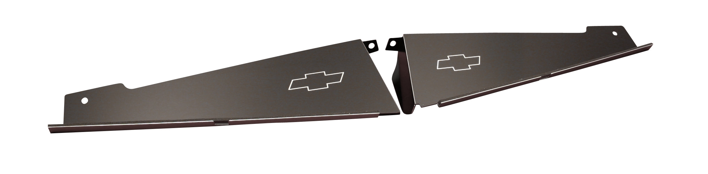 1967-1969 2 Piece Camaro Anodized "BOWTIE" Engraved Show Panel