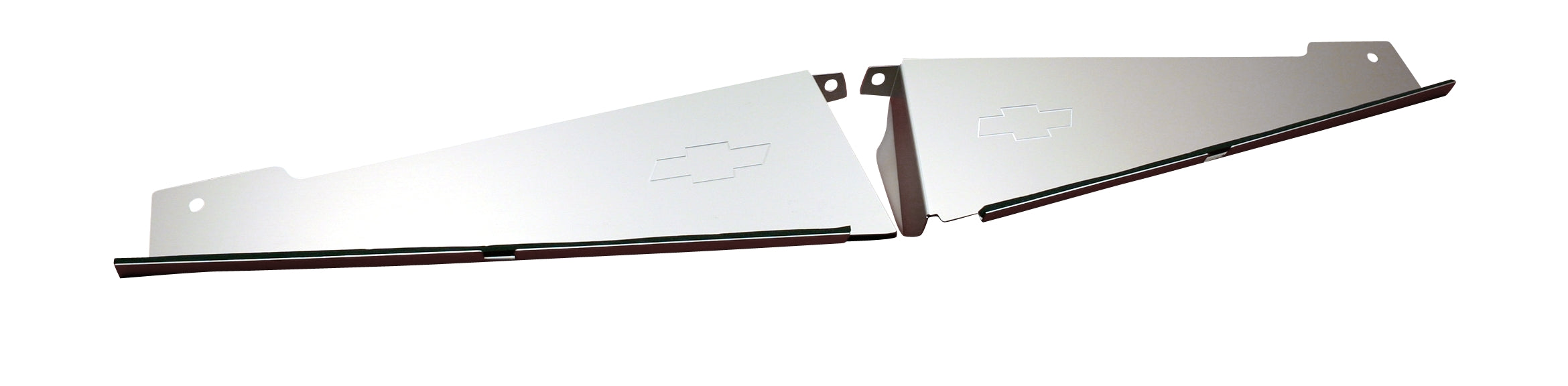 1967-1969 2 Piece Camaro Anodized "BOWTIE" Engraved Show Panel