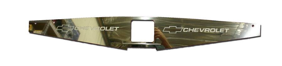 1967-1969 Camaro Anodized "Bowtie/Chevrolet" Show Panel