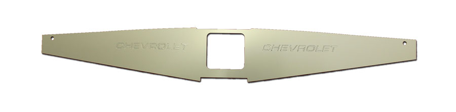 1967-1969 Camaro Anodized "Chevrolet" Show Panel