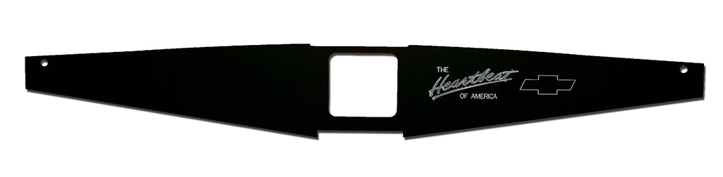 1967-1969 Camaro Anodized "Heartbeat of America" Show Panel