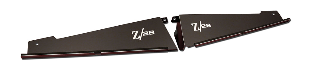 1967-1969 2 Piece Camaro Anodized "Z/28" Engraved Show Panel