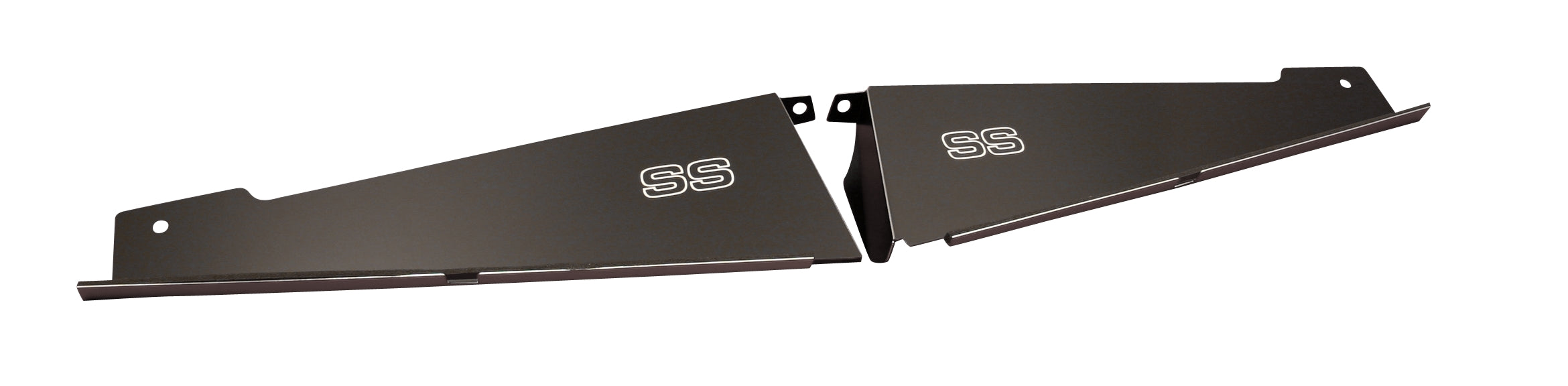 1967-1969 Camaro Show Panel - 2 Piece Anodized "SS" Engraved