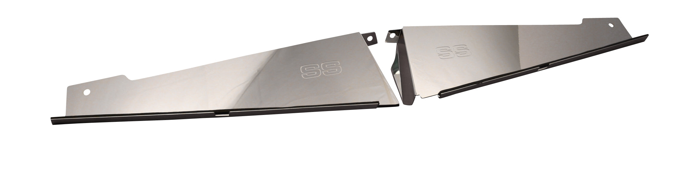 1967-1969 Camaro Show Panel - 2 Piece Anodized "SS" Engraved