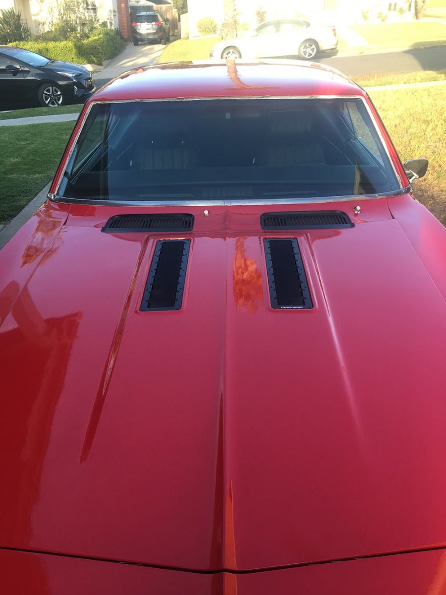1967-1969 Camaro RS-SS Drop In Hood Louvers