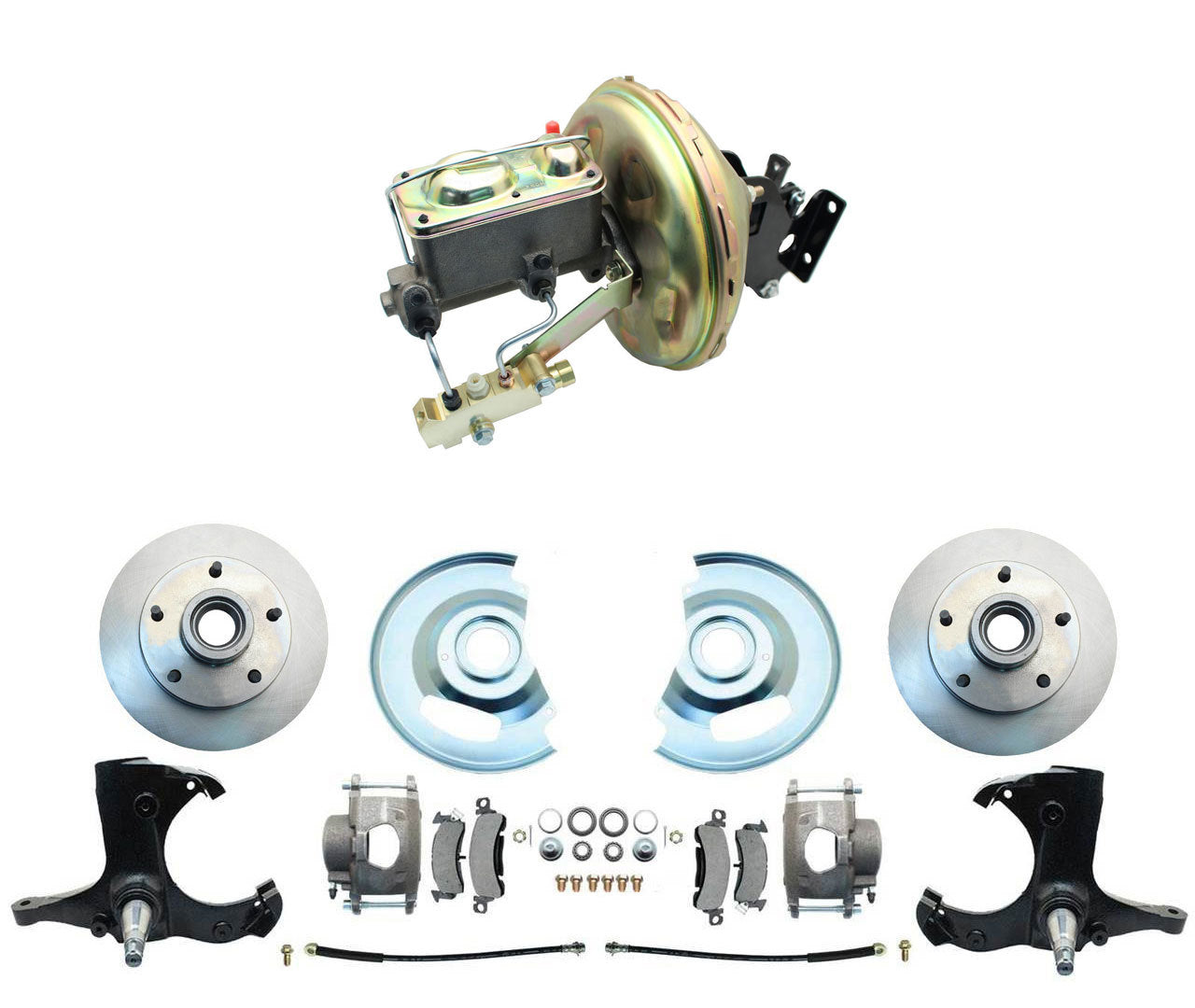 1967-1970 Chevy Truck Disc Brake Conversion Kit 5 Lug 11" OEM Booster Conversion Kit