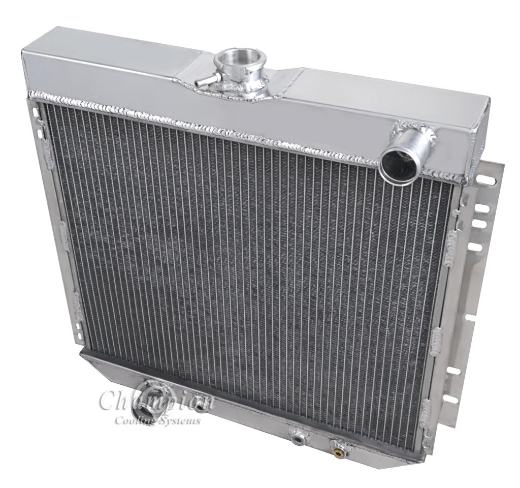 1967-1970 Mustang 3-Row Radiator - Straight 6