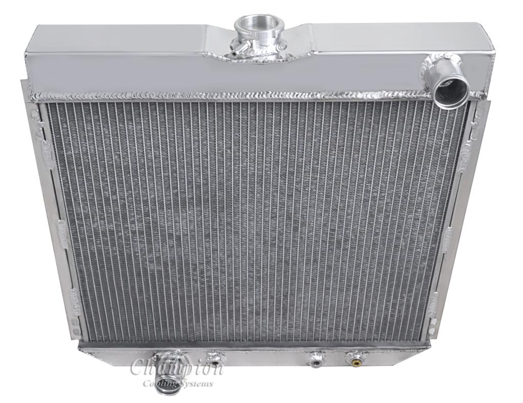 1967-1970 Mustang 3-Row Radiator - Straight 6