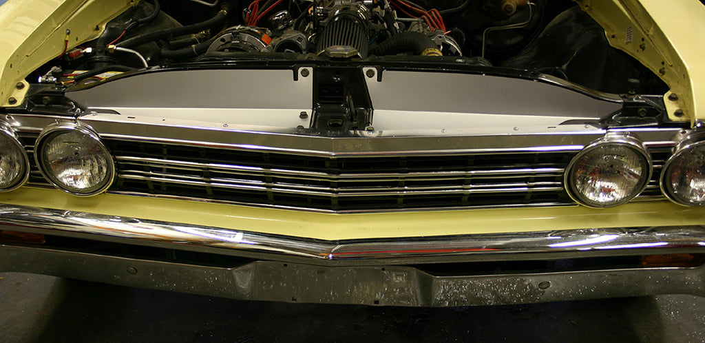 1967 Chevelle Show Panel with "Chevrolet" Engraved