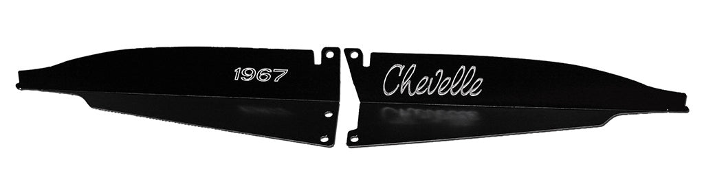 1967 Chevelle Show Panel with "Chevelle" Engraved