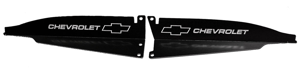 1967 Chevelle Show Panel with "Bowtie/Chevrolet" Engraved