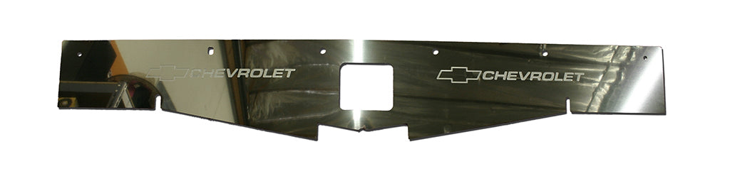 1968-1969 Chevelle Show Panel with "Bowtie/Chevrolet" Engraved