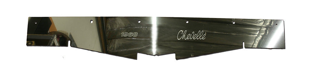 1968-1969 Chevelle Show Panel with "Chevelle" Engraved
