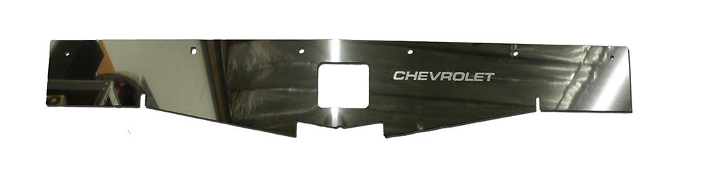 1968-1969 Chevelle Show Panel with "Chevrolet" Engraved