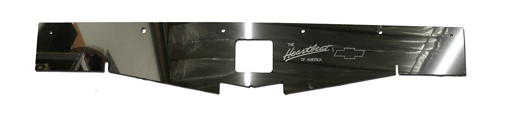 1968-1969 Chevelle Show Panel with "Heartbeat of America" Engraved
