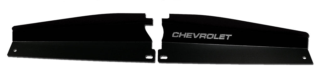 1968-1972 Nova Anodized Show Panel with "Chevrolet" Engraved