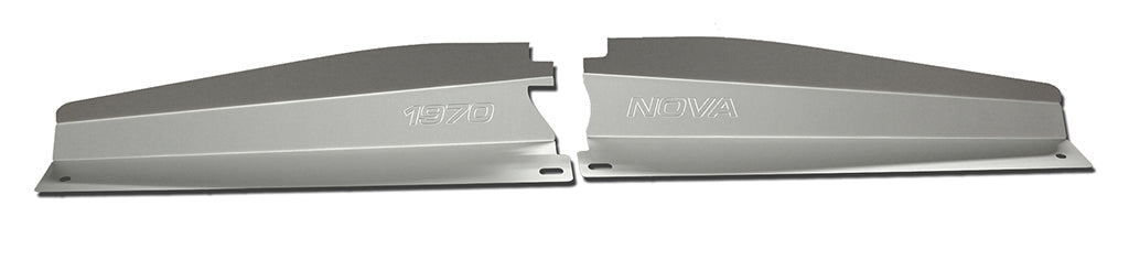 1968-1972 Nova Anodized Show Panel with "Year and "Nova"" Engraved